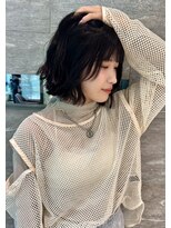 ファースト 仙台店(first) 抜け感のあるボブ