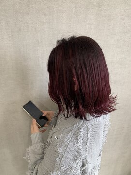 トリコ(ToricO) ピングブラウン　チェリーレッド　ワインレッド　ハイトーン