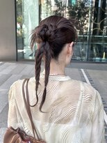 パール(Pearl)&nbsp;ヘアアレンジ/お呼ばれヘアアレンジ/ヘアセット