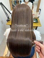 コットン(cotton)&nbsp;髪質改善カラーエステ