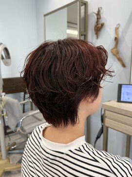 アルテヘアー(arte HAIR) 【arte HAIR】ニュアンスパーマ/ブラッドオレンジ