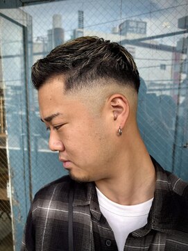 ボコカ(bococa) 【大村指名】メンズカットスキンフェードハイライト