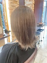 ルページ 千葉(lpage)&nbsp;髪質改善/顔周りレイヤーカット/グレージュ[千葉/千葉駅]