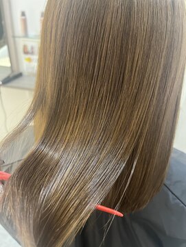 髪質改善カラー