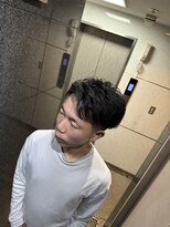ヒロギンザ 神田店(HIRO GINZA)&nbsp;ナチュラルアップバング/神田/メンズ/バーバー/理容室