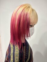 ワンズオゼ 渋谷(ONE's oze) ブロンド/デザインカラー/ケアブリーチ/ルーツカラー