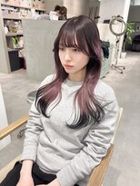 モリオフロムロンドン 大宮店(morio from London)&nbsp;【坪井】ルーツ＆エンドカラー×バイオレット