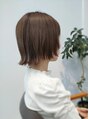 リラ ヘア サロン(rela hair salon) 顔周りのレイヤーと外ハネがかわいいボブ☆