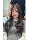 髪質改善＊チョコレートブラウン＊【Zina渋谷本店】