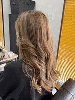 ゴロクヘアー(56 hair)&nbsp;ミルクティーベージュレイヤー【56hair 戸越銀座】