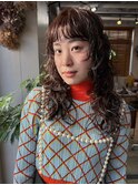〔stylistカメナシ〕ロングレイヤー×パーマ