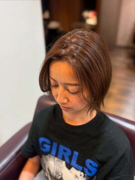 ヘアデザイン オール(hair design all) くびれショートボブ