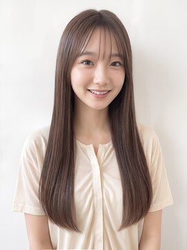 ヘアーメイク ピグレット(HAIR MAKE PIGLET) ロングヘア30代40代50代60代髪型ストレートパーマ縮毛矯正