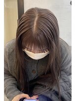ニール 名古屋 伏見 丸の内(NEELU)&nbsp;【RIE】1ブリーチで作るラベンダーグレージュ