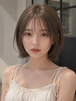 ユーフォリア 青山(Euphoria)&nbsp;大人美人艶カラーベージュ小顔カット透明感ボブ