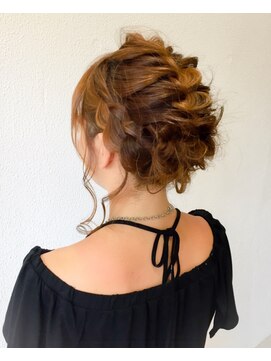 ビレントル(BRENTL) あみあみアップヘア