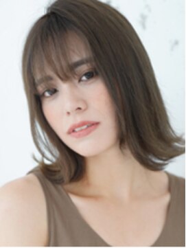 ナオシ トレス 富雄店(nao*c tres) 【奈良/富雄nao*c】くびれシルエット☆小顔前下がり外ハネボブ