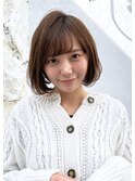 【Lond printemps水野】大人かわいいベージュカラーフレンチボブ