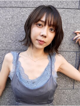 シュシュ(shushu) 大人の外ハネショートボブ　【有海一生】