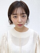 ミィ 表参道(mee.)&nbsp;【mee.】 クールショートピンクベージュシルバーカラー