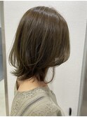 秋カラー×オリーブベージュ