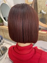 スクリバイタヒエ(SUKURI by tahie)&nbsp;#チェリーブラウン　#レッド　#ミニボブ