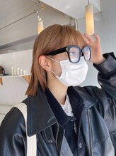 ティティーサッポロ(tity sapporo) 切りっぱなしミルクティーボブ