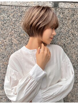 ロンドプロフィール 浦和(Lond profil) Lond.海気　大人美人丸みショート　ショートボブ