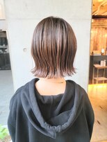 アムリタ 三鷹(AMRITA)&nbsp;外ハネ/チョコレートカラー/チョコベージュ