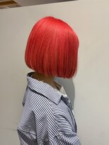 アズールサン 草加西口店(azule-sun)&nbsp;ダブルカラー,ボブ,,ピンクカラー【草加】