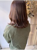 ほんのりオレンジブラウン**【正木】