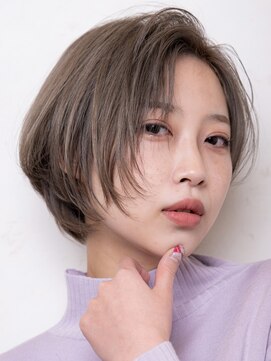 アフェクト 上大岡(affect) 斜めバング/グレージュカラー/デザインカラー/上大岡