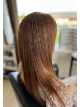 コア フィール ア デイ(COIFFURE A DAY) 【髪質改善M3D酸熱融合】サラサラロングヘア