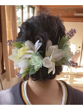 ヘアーリゾートエヌスタイル Hair Resort n-style 訪問着着付け+セット+メイク