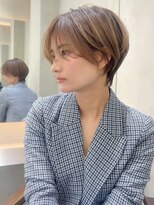 ロンドエニカ 大宮(Lond enika)&nbsp;切りっぱなしボブエアリーロング美髪ピンクブラウン[大宮]