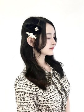 アディション 新宿(ADITION) 顔周りカット/ヘアアレンジ