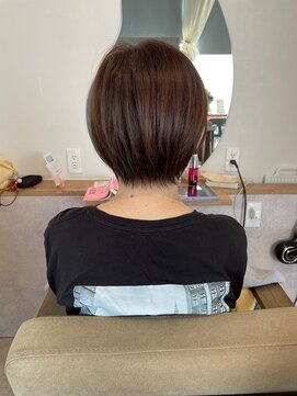 アムアム(amu_amu) 透明感抜群外国人風カラー★カット＋イルミナカラー＋うる艶TR