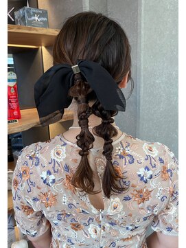 ロンド 表参道店(Lond) おしゃれでかわい！twin編みおろし