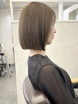 オウル(Owll)&nbsp;☆Owll☆水平ボブオリーブベージュ☆