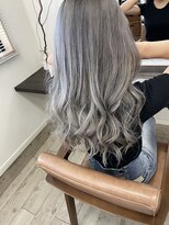 ヘアー アトリエ アンジー(Hair Atelier Angee)&nbsp;シルバーグレージュカラー
