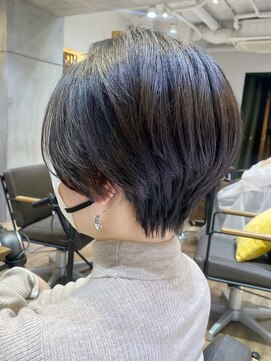 ヘアリゾート粋 新宿三丁目本店 《前地 麻衣》似合わせショートボブ/デザインカット