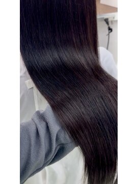 スタイル 横浜(STYLE) 【担当　栗原　唯】ダークトーンパープルロングエクステ８０本