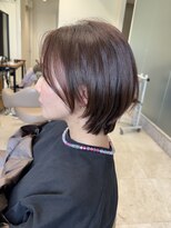 アローム(alom)&nbsp;ホワイトグレージュ/デジタルパーマ/チェリーブラウン/茅ヶ崎