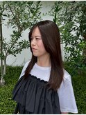 レイヤー/艶髪ストレート/髪質改善/美髪ケア/ダメージレス