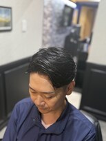 プラウド(PROUD)&nbsp;ビジネス七三 ニュアンスパーマ/ワンカールパーマスタイル