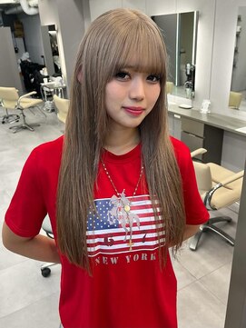 ロテ 名古屋 名駅店(Lote.) ミディアムヘア/暗めカラー/グランマッシュ