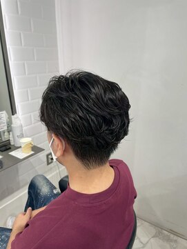 ヴァンカウンシル 一宮店(VAN COUNCIL) 色気と清潔感を両立した、ニュアンスパーマ/メンズパーマ