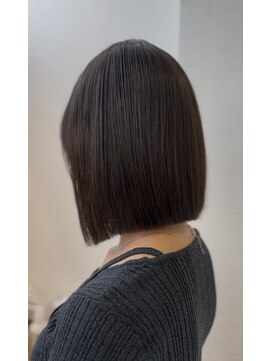 ロンドアベニール 北千住(Lond avenir) 暗めカラー/レイヤーカット/マロンベージュ/くすみベージュ/