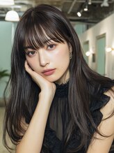 アトリウム (ATRIUM beauty life) 透明感ダークブラウン/ナチュラルレイヤー/ストレート