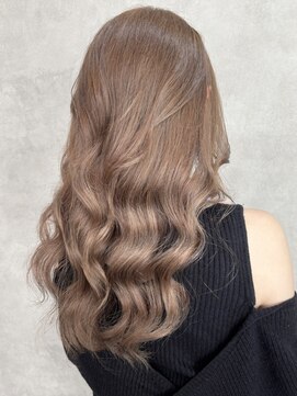 ルノン(LUNON) 暗めカラーグランマッシュデザインカラーフェイスフレーミング